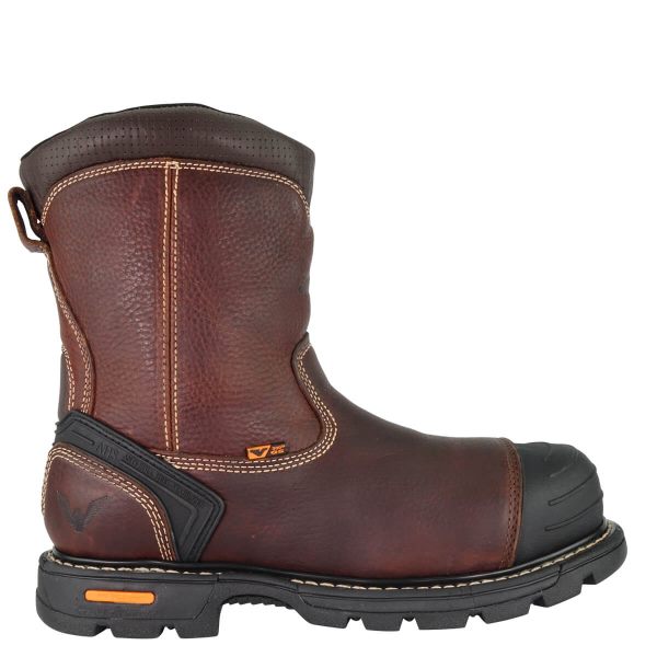 Thorogood GEN-Flex2? Series - 8" Brown Composite Safety Toe - Side-zip Wellington