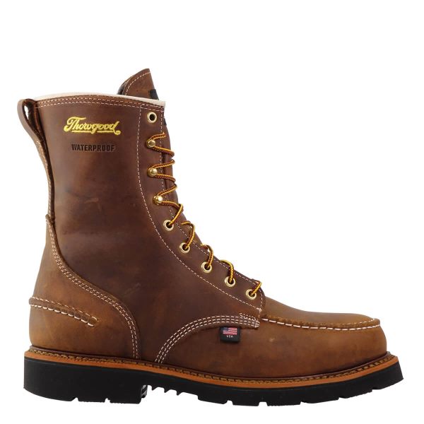 Thorogood 1957 Series - Waterproof - 8" Crazyhorse Moc Toe - MAXWear90