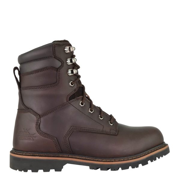 Thorogood V-Series - 8" Brown Safety Toe